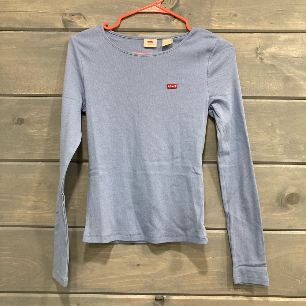 Women’s Long Sleeve Ribbed Levi’s Top